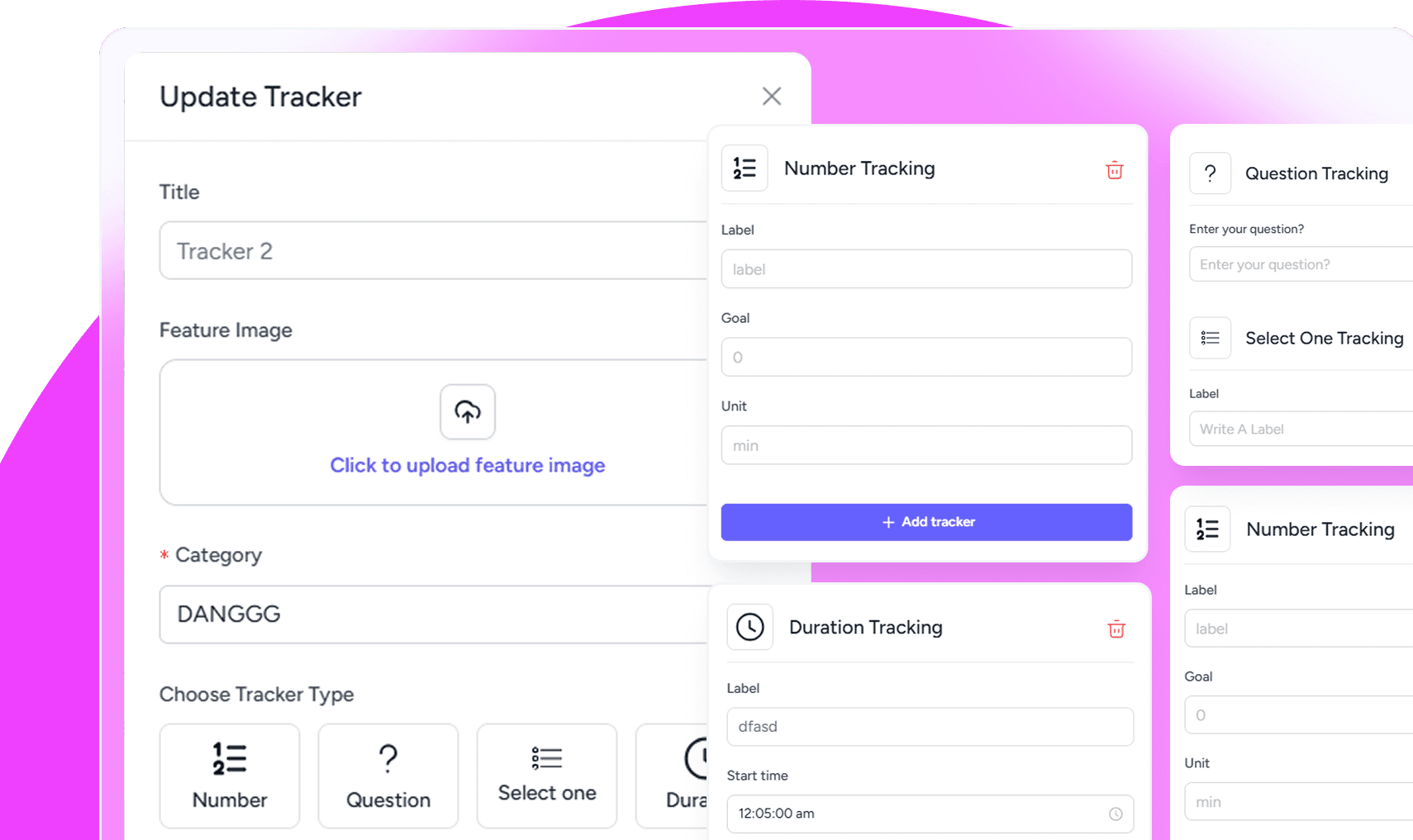 4 Types of Trackers