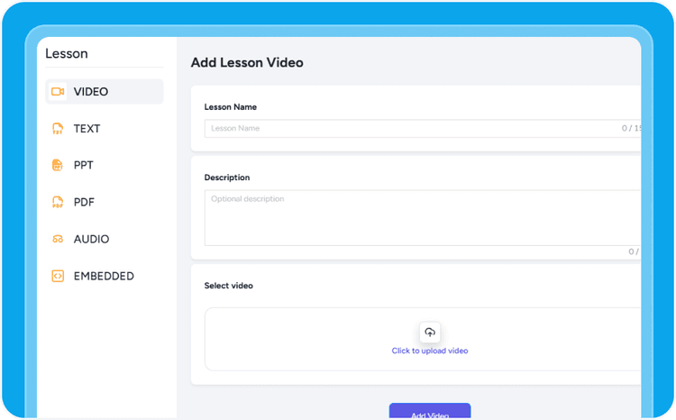 6 Lesson Types banner